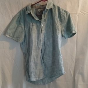 Calvin Klein Jeans short sleeve dress shirt.